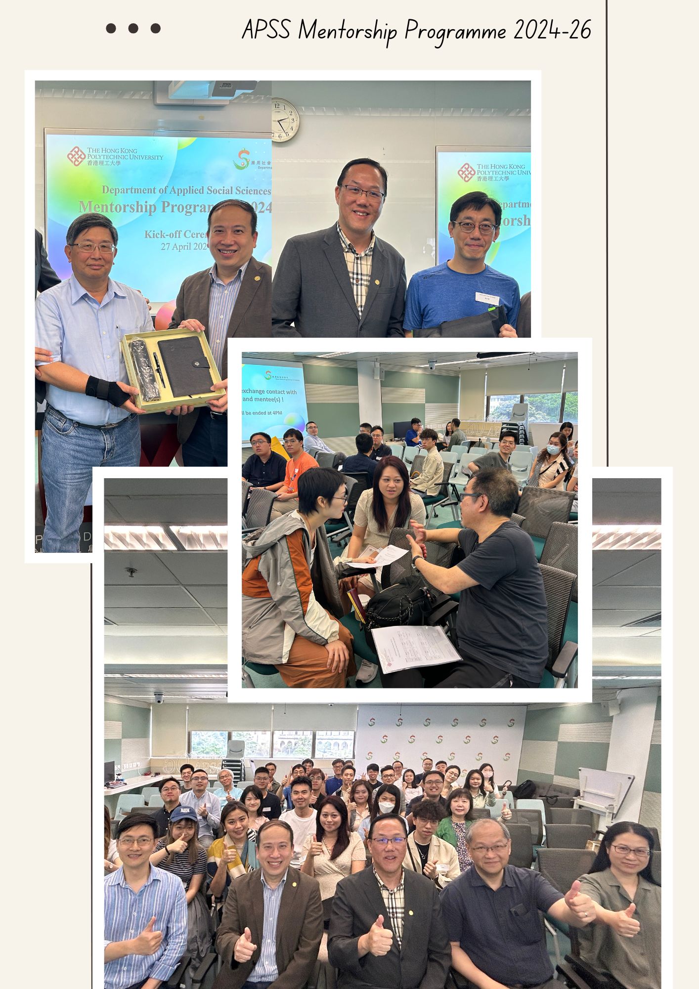 APSS Mentorship Programme 2024-26_photos
