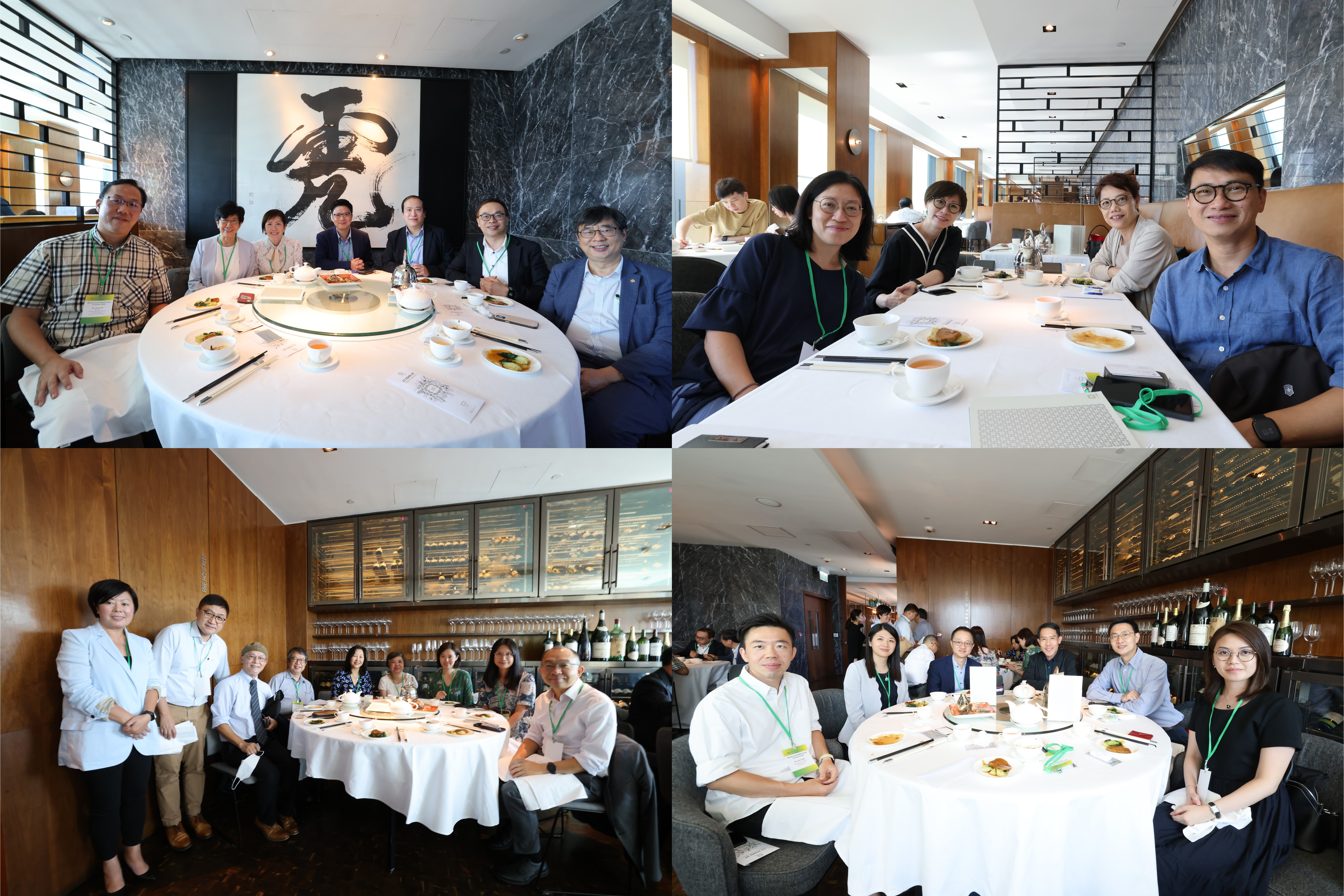20221003 Alumni and CEO Forum pics 4 in 1