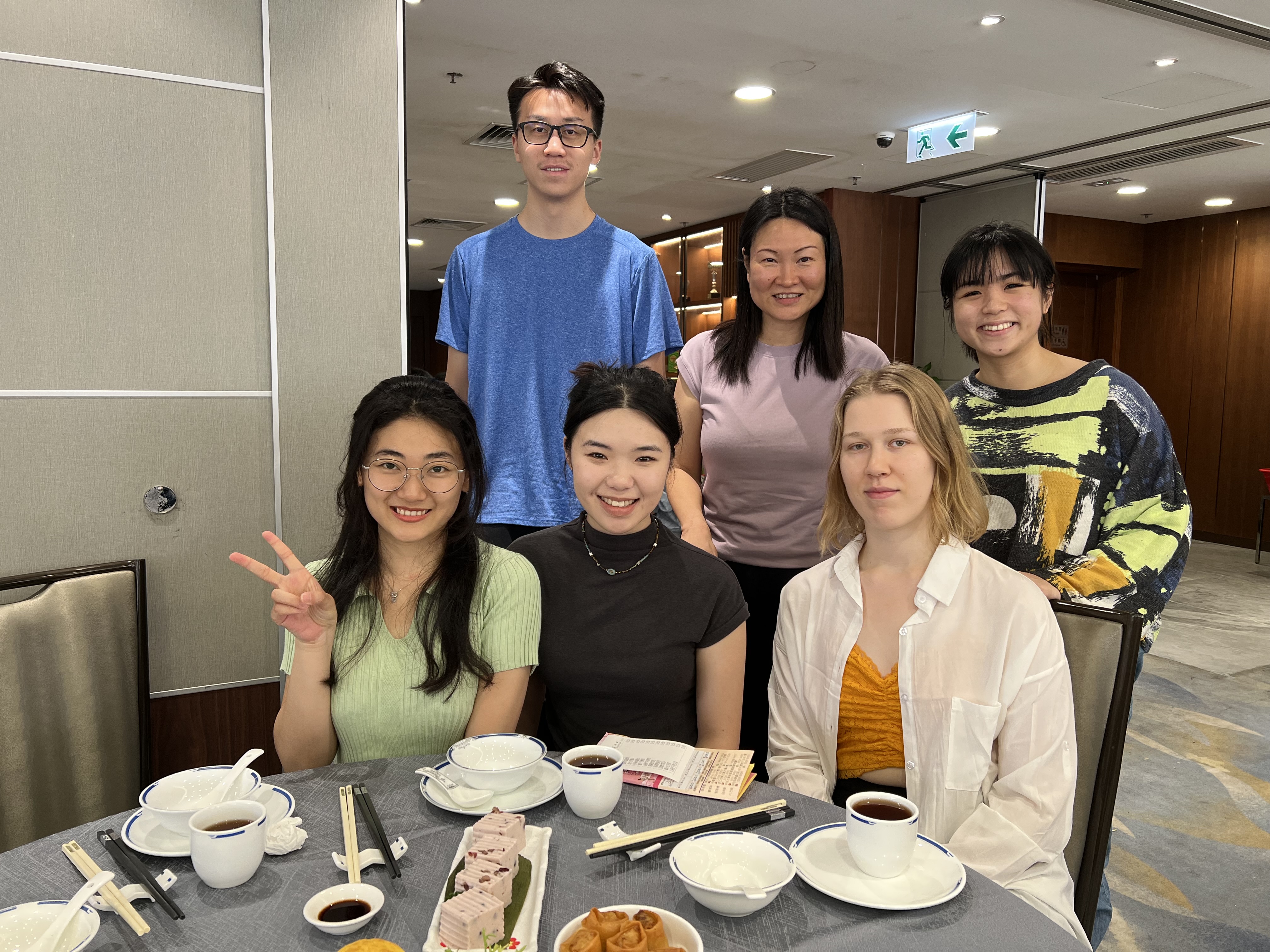 2024 inbound exchange Chinese dim sum Farewell lunch gathering