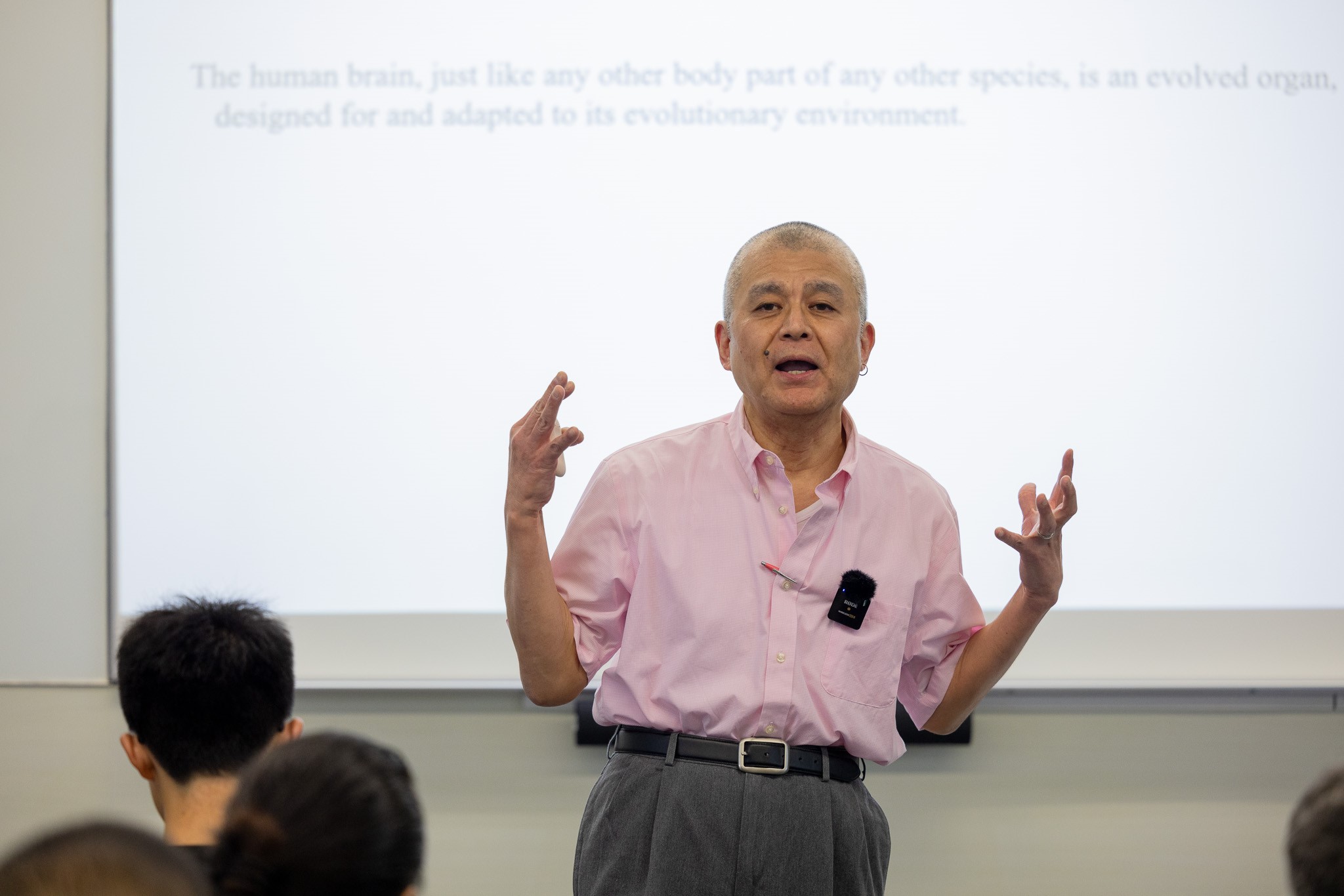 Inspired Talks Delivered by a UK Visiting Scholar