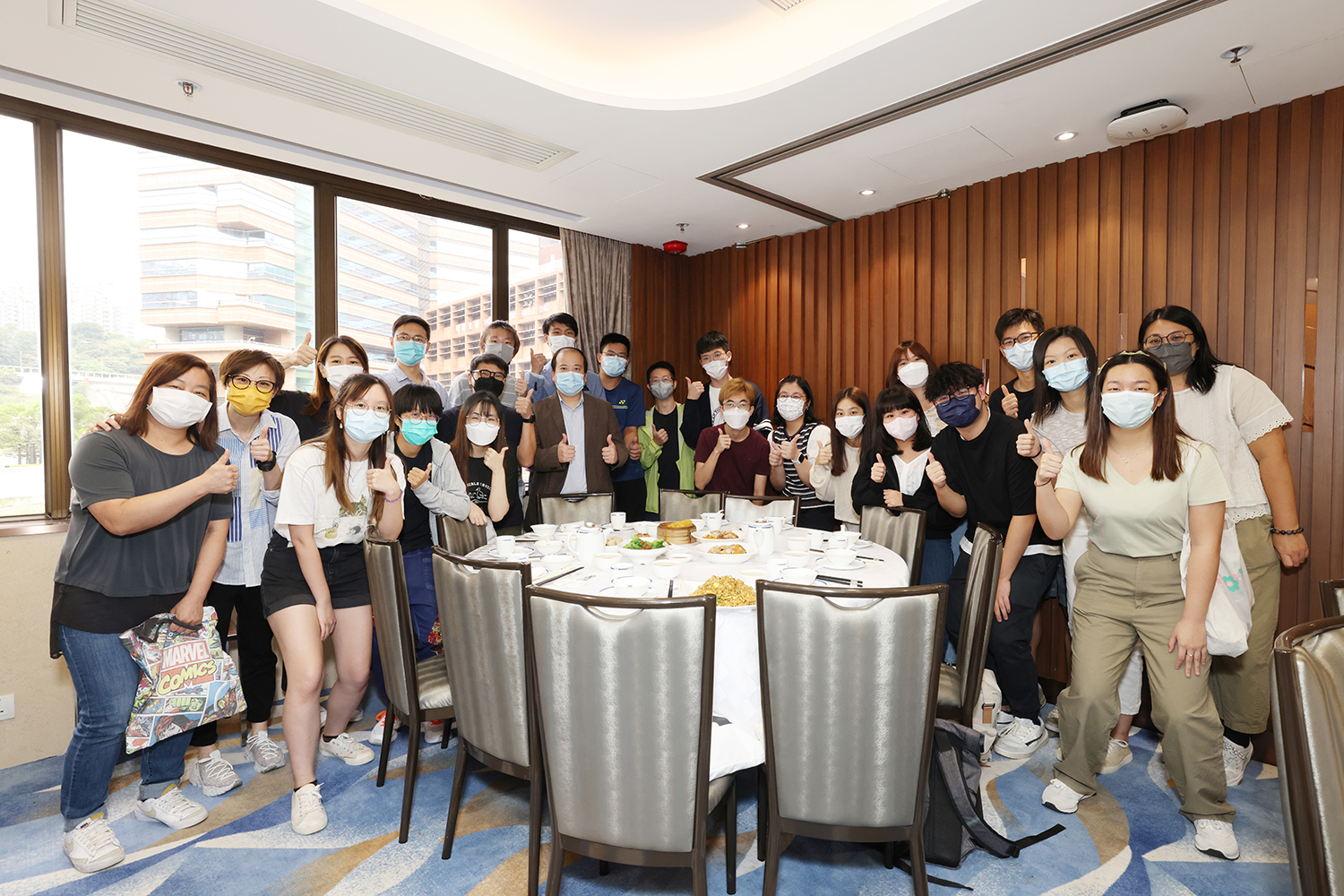 20221017 Discussion Lucheon with APSS Info Day Student Ambassador