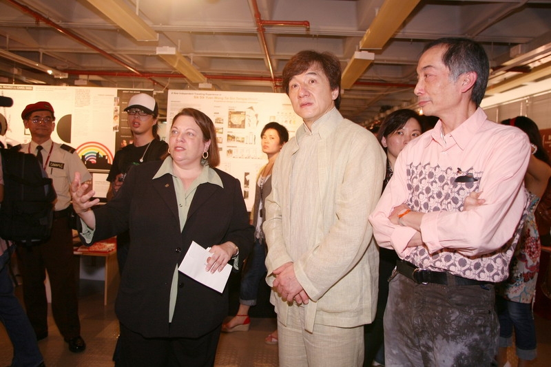 Honorary Professor Jackie Chan kicks off School of Design's Graduation Show