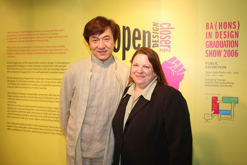 Honorary Professor Jackie Chan kicks off School of Design's Graduation Show