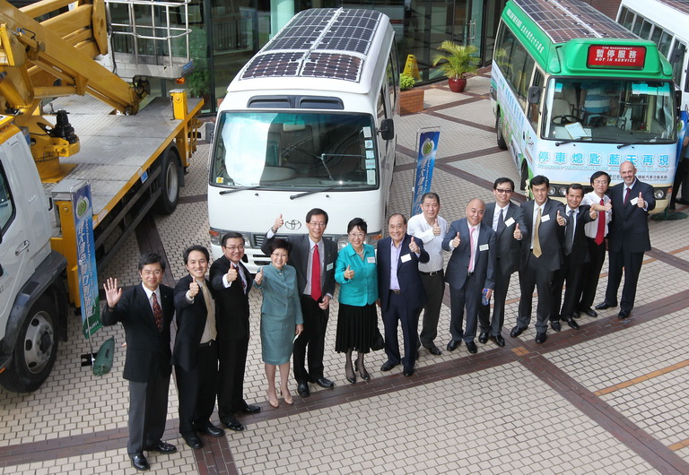 PolyU wins industry's support to promote solar energy on the road
