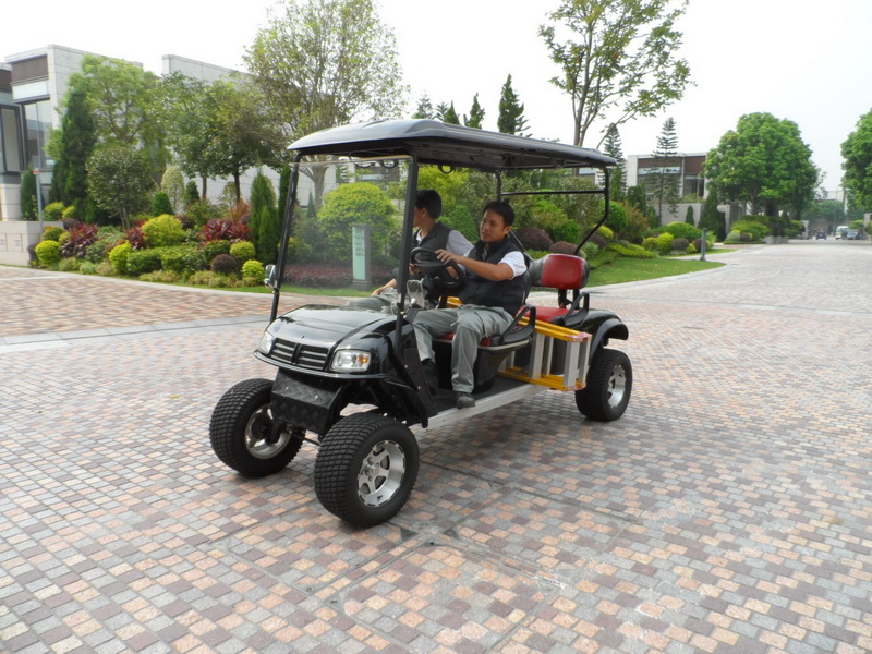 Horticulture workers undertook the wear trial test in a housing estate