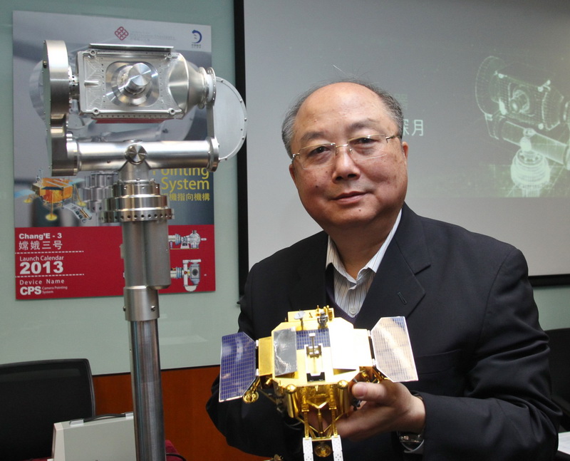 Camera Pointing System developed by Prof. Yung for Chang’e-3