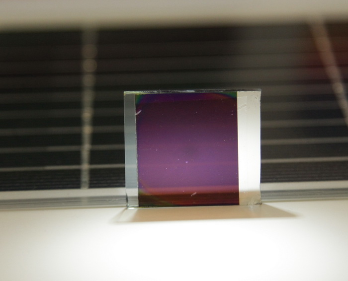 PolyU' invention of semitransparent perovskite solar cells with graphene electrodes, the power conversion efficiencies (PCEs) are around 12% which is much higher than existing semitransparent solar cells.