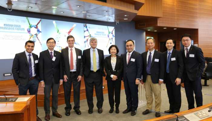 PolyU Knowledge Transfer Forum stages inaugural symposium -“Star Professors X Top Business Management”. 