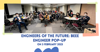 Engineers of the future BEEE Engineer Pop-up on 3 February 2023