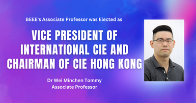 Vice President of the International CIE and Chairman of CIE Hong Kong
