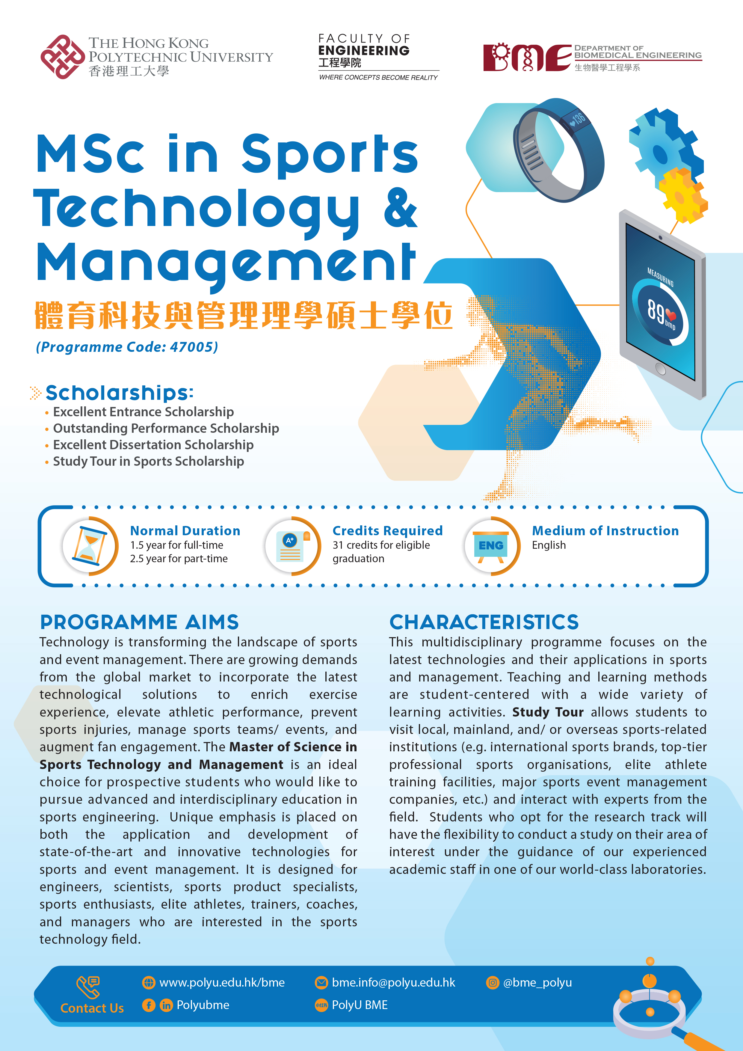 MSc in Sports Technology and Management