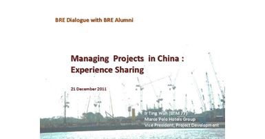 BRE Dialogue with BRE Alumni Final Version 21 Dec 1101