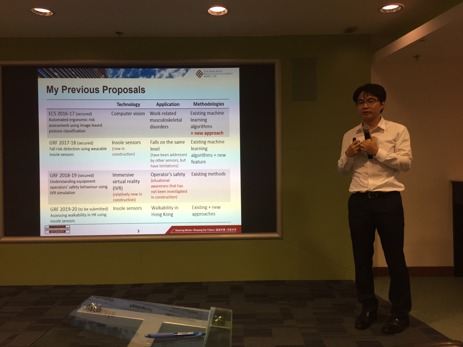 BRE Workshop on Research Grant Application08