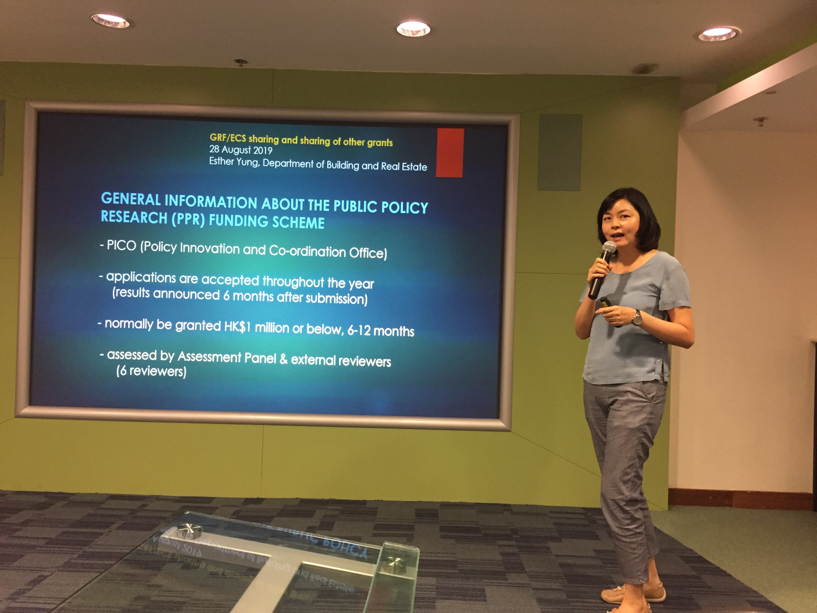 BRE Workshop on Research Grant Application17