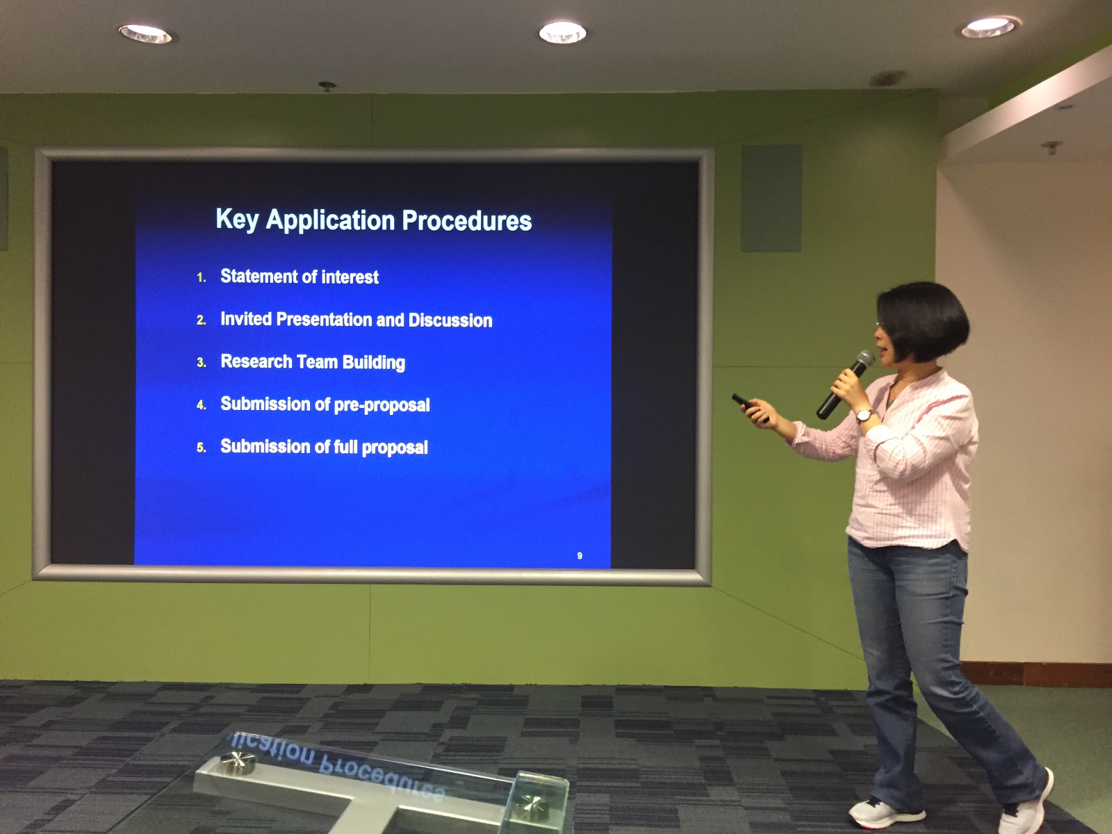 BRE Workshop on Research Grant Application21