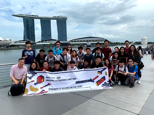 Study Tour to Singapore Surveying Students21