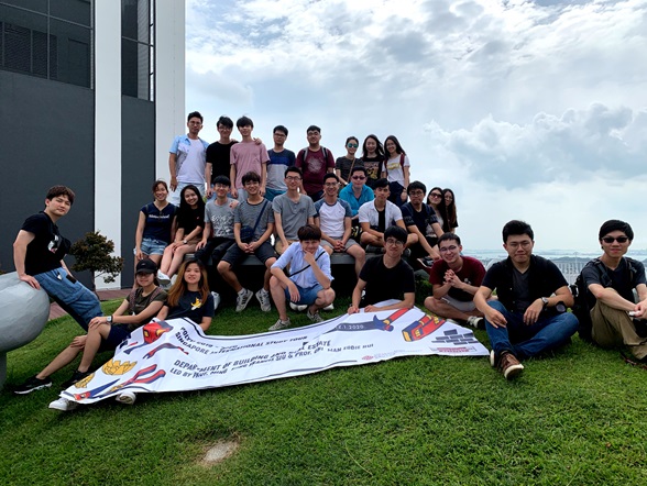 Study Tour to Singapore Surveying Students30