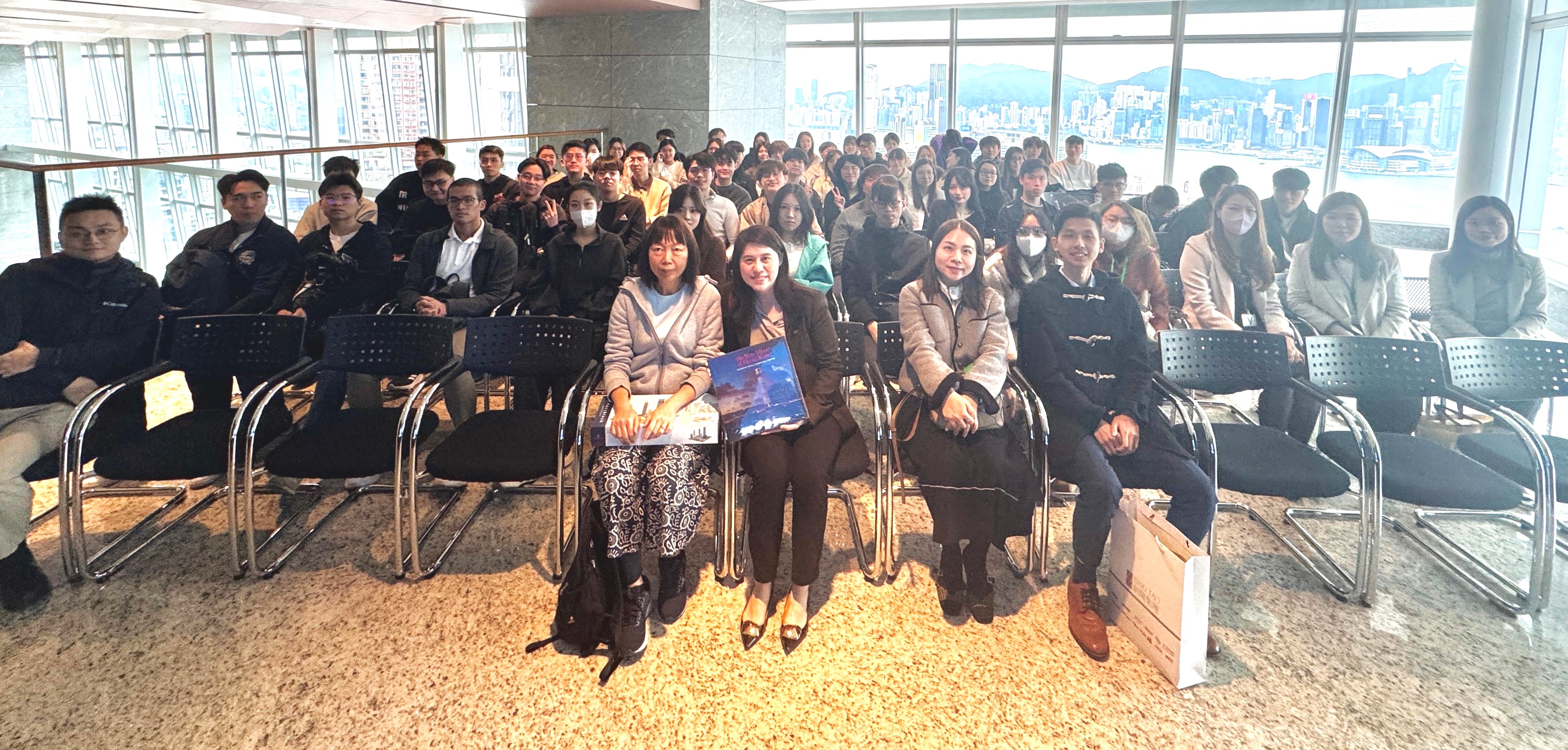 Site Visit in ICC organized by Kai Shing