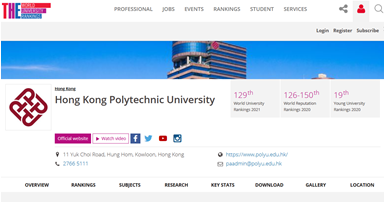 PolyU_129th_THE_World_University_Rankings_2021 02