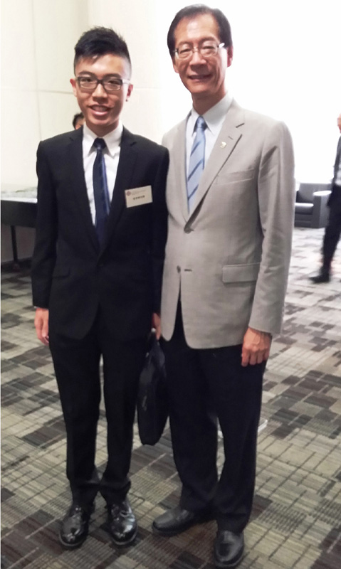 Congratulations to TSANG King Fai Surveying Student V Winner of Dr NG Tat Lun Memorial Scholarship3