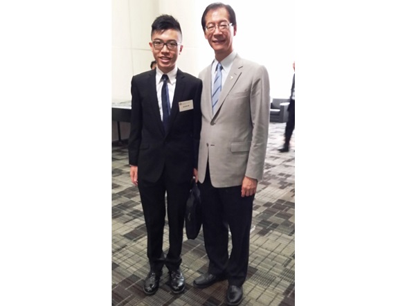 Congratulations to TSANG King Fai Surveying Student V Winner of Dr NG Tat Lun Memorial Scholarship3