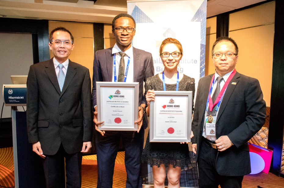 BRE PhD Students Winning the AIBHK