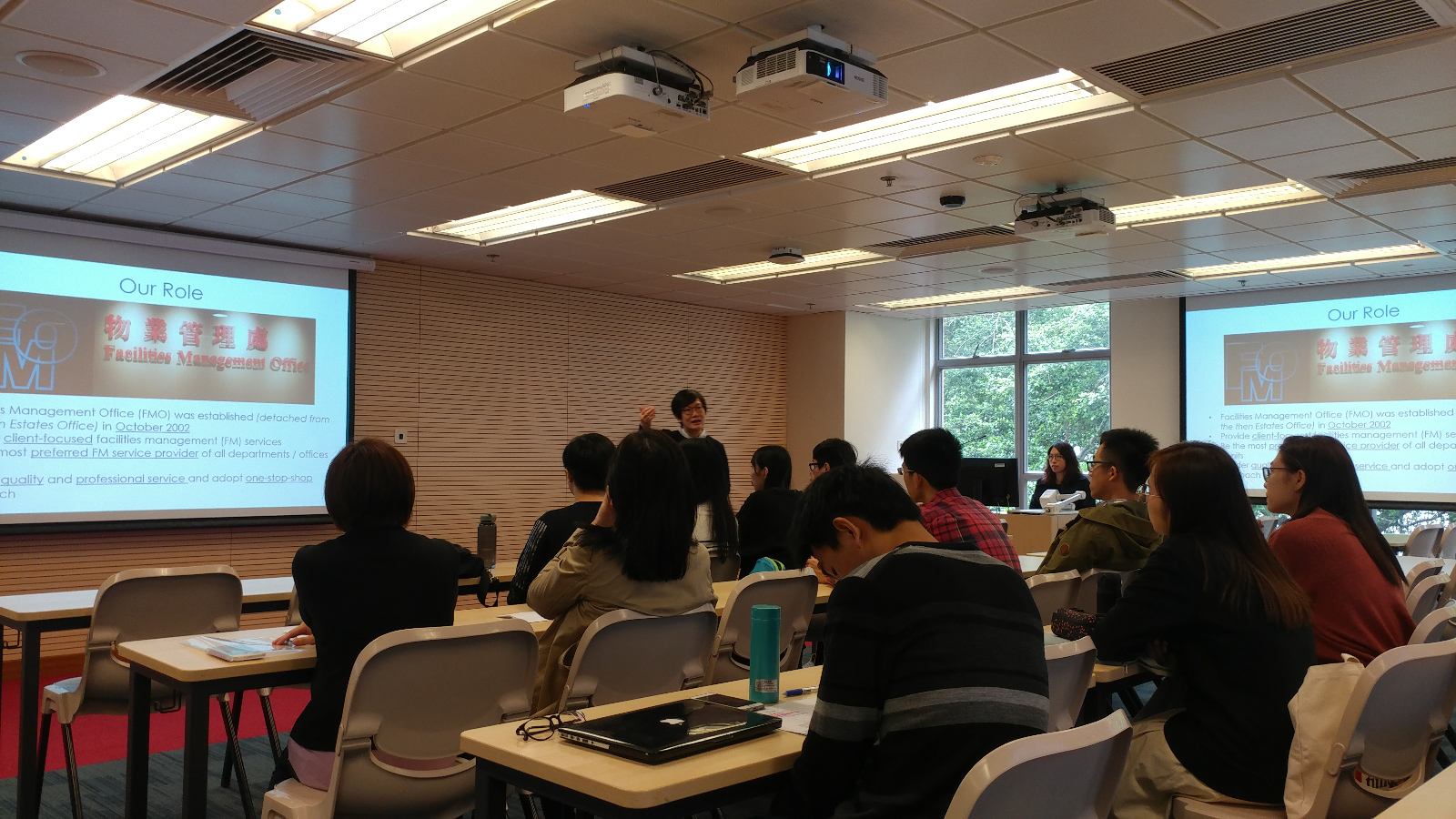 Career talk for PolyU FMO FM Trainee Programme