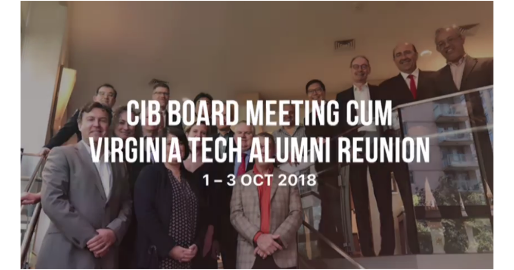 CIB Board Meeting cum virginia tech alumni reunion