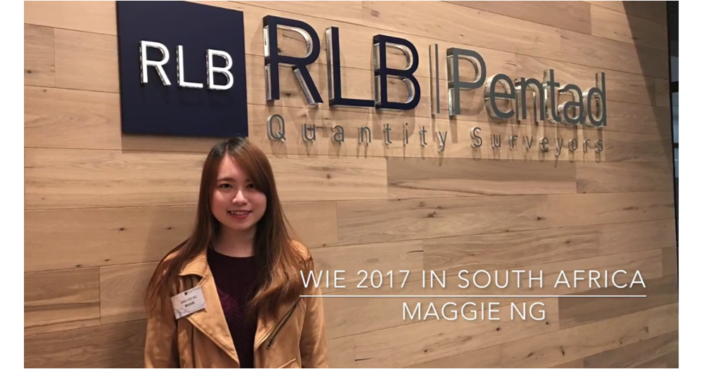 Surveying Students Fruitful WIE Internship in South Africa