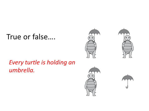 A hand-drawn picture of three turtles and four umbrellas. Three of the turtles are holding one umbrella each. The last umbrella is just floating there with nobody holding it.