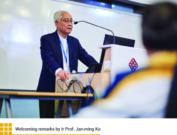 Welcoming remarks by Ir Prof. Jan-ming Ko