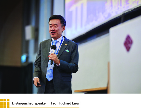 Distinguished speaker – Prof. Richard Liew