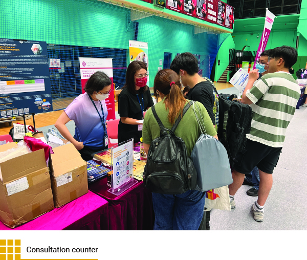 Consultation counter