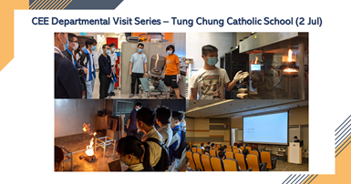 webCEE Departmental Visit Series Tung Chung Catholic School 2 July
