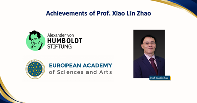 20230607Acheivements of Prof Xiao Lin Zhao