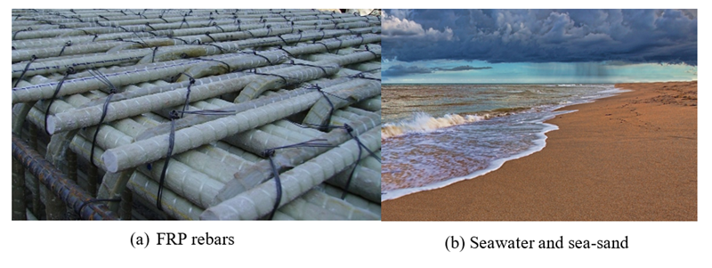 Sustainable Marine Infrastructure Enabled by the Innovative Use of Seawater Sea-Sand Concrete and Fibre-Reinforced Polymer Composites
