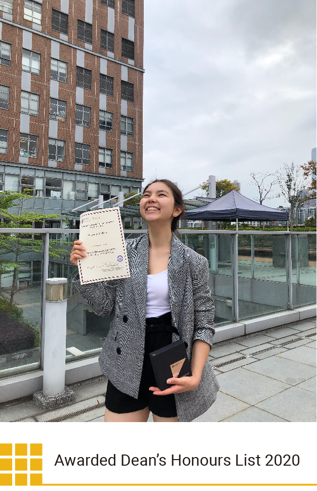 Awarded Dean’s Honours List 2020