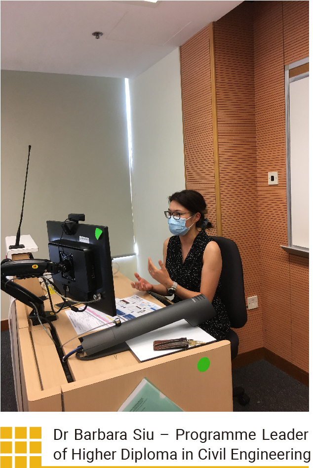 Dr Barbara Siu – Programme Leader of Higher Diploma in Civil Engineering