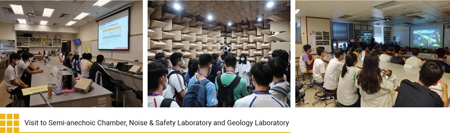 Visit to Semi-anechoic Chamber, Noise & Safety Laboratory and Geology Laboratory