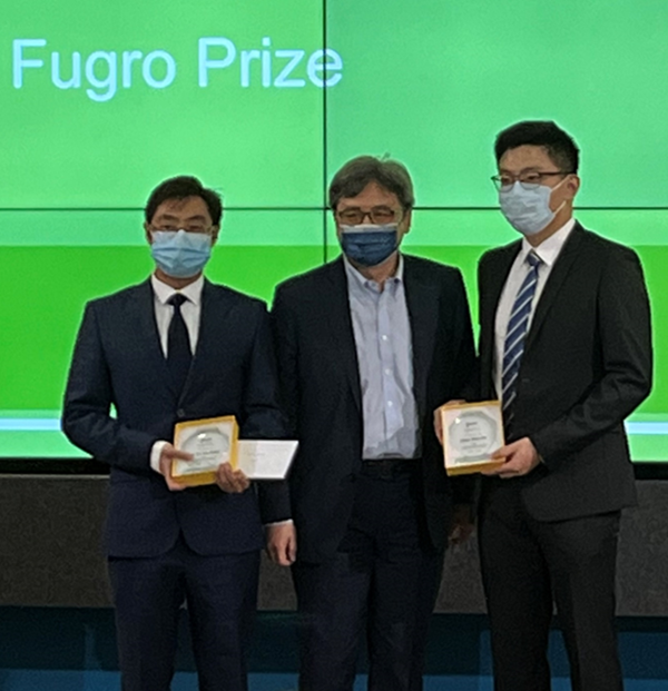 CEE Members Received Fugro Prize 2021/2022