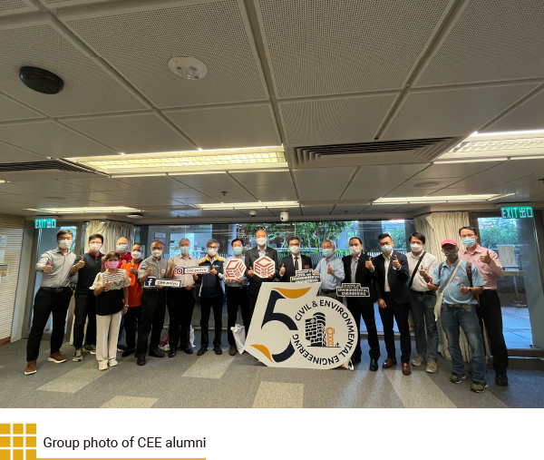 Group photo of CEE alumni