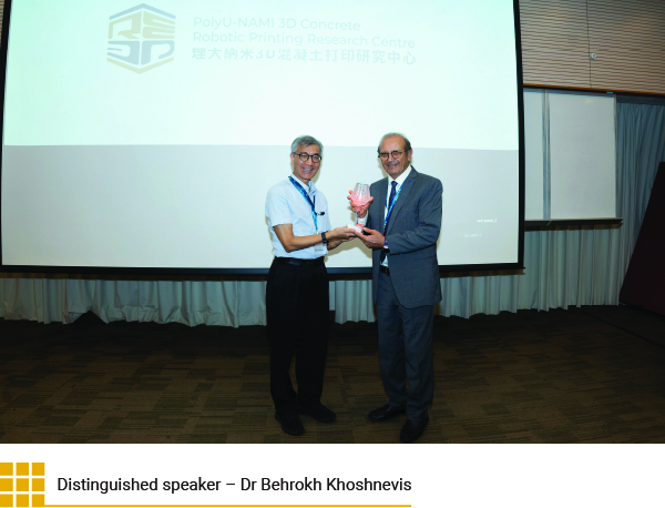 Distinguished speaker – Dr Behrokh Khoshnevis