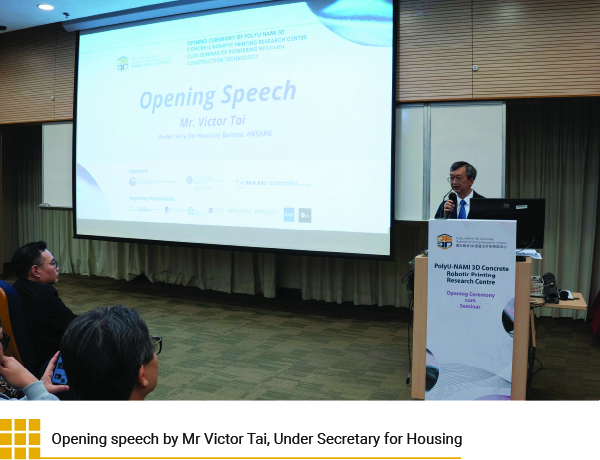 Opening speech by Mr Victor Tai, Under Secretary for Housing