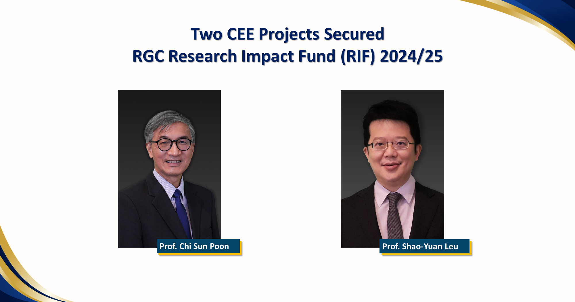 7Two CEE Project Secured RGC Research Impact Fund 202425