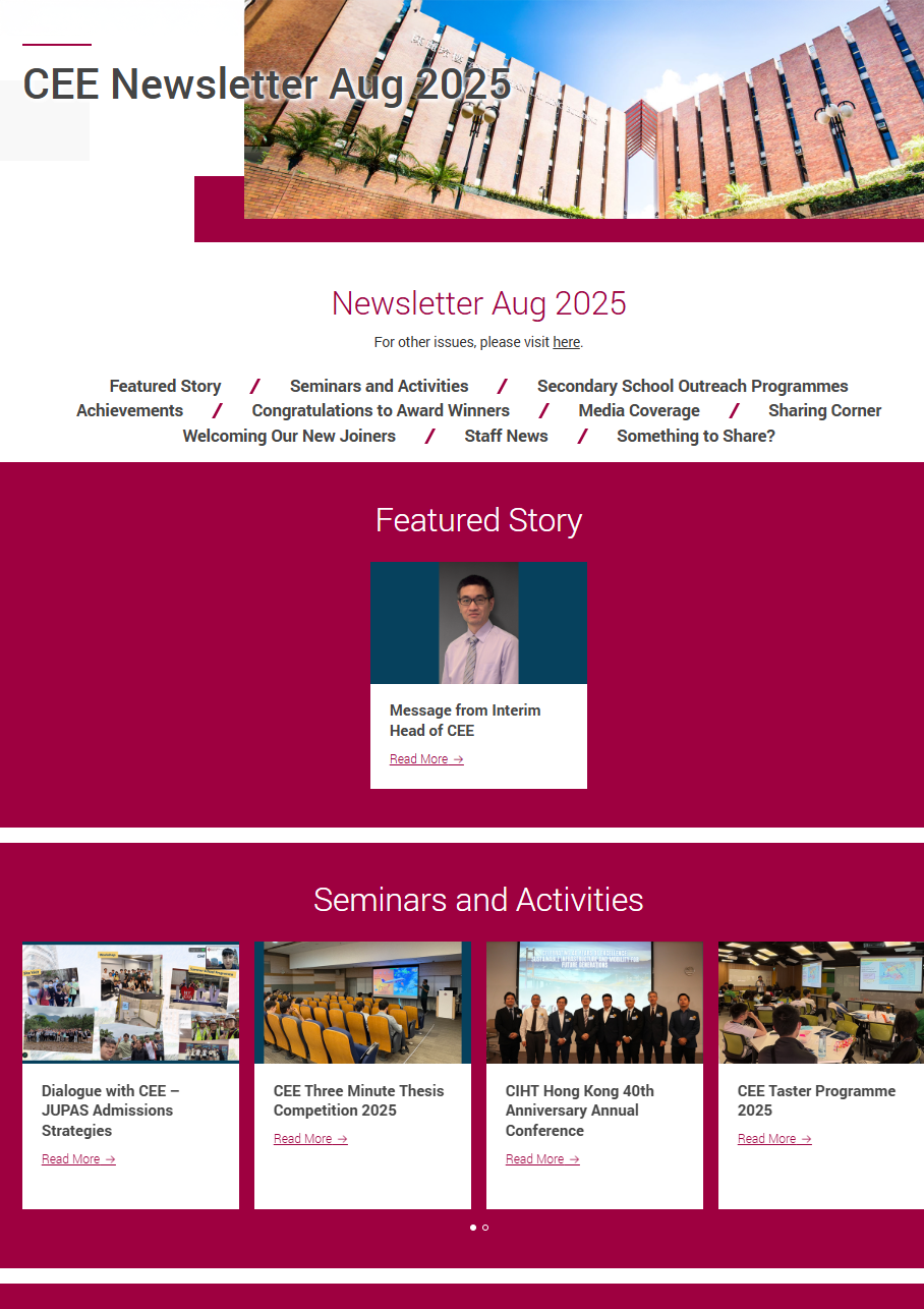 CEE Newsletter Aug 2025