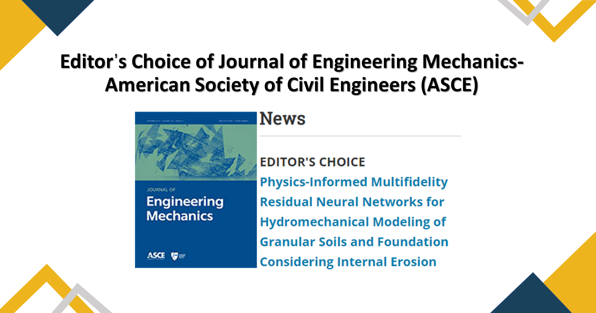20220407webEditors Choice of Journal of Engineering MechanicsAmerican Society of Civil Engineers ASC