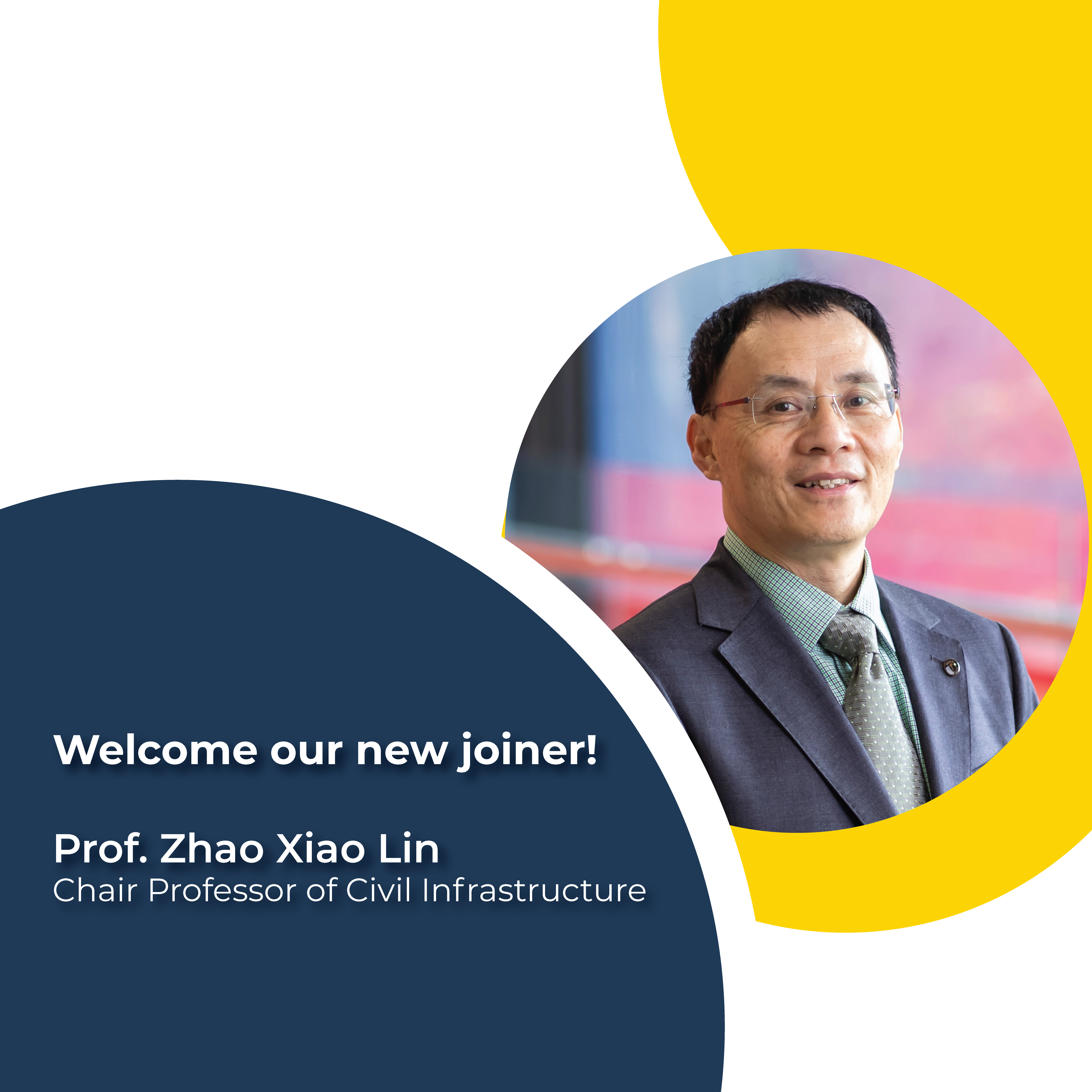 new joinerProf Zhao Xiao Lin01