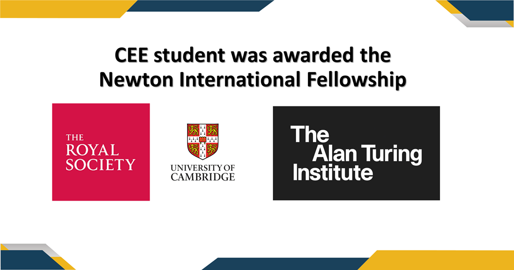 20220908_News_WEB_CEE student awarded the Newton International Fellowship