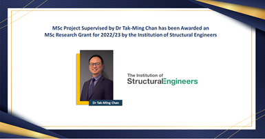 20230119_Project Supervised by Dr Tak-Ming Chan Awarded MSc Research Grant-TMC