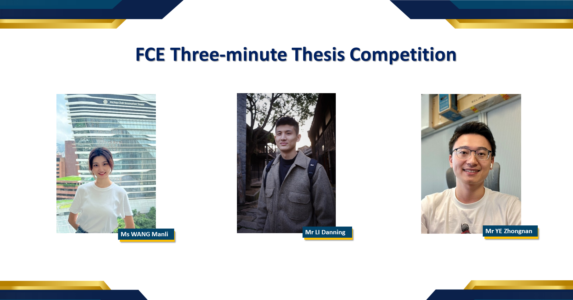 20230630_FCE Three-Minute Thesis Competition 2023